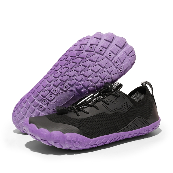 Women's Barefoot Breathable Water Shoes  - BLACK - 5
